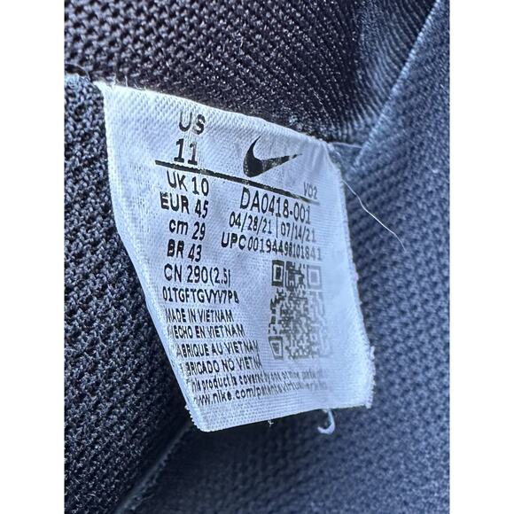 Nike Air Force 1 Winter Boots Black Anthracite DA0418-001 Mens Size 11 NO LACE - Picture 12 of 14